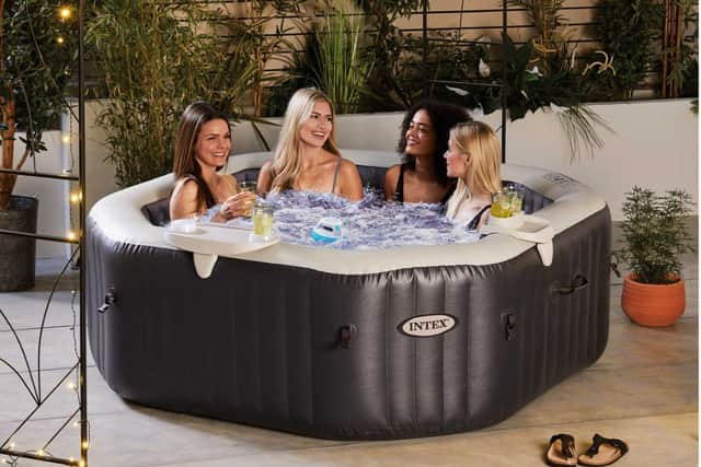 Aldi’s hot tub is back in stock. Credit: Aldi