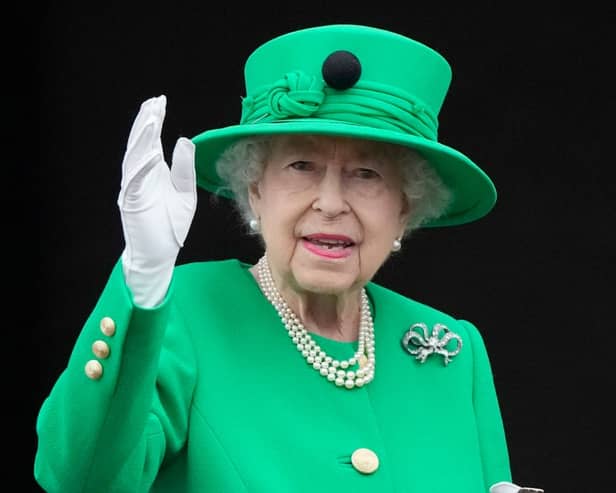 Queen Elizabeth II wore gloves designed by Cornelia James