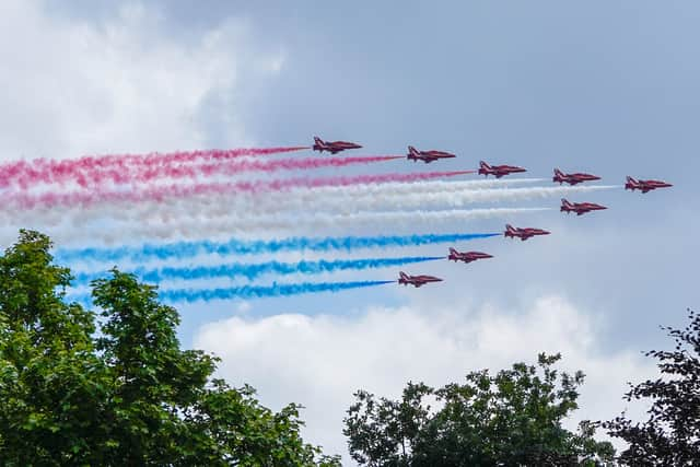 The Red Arrows route and timings have been announced for the King’s coronation on Saturday (May 6)