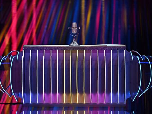 The Eurovision 2023 trophy