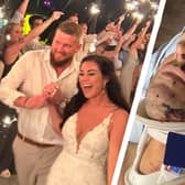 Groom reveals heartbreaking final words of wife who was killed by drunk driver on her wedding day Credit: GoFundMe