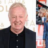 Les Dennis and Amanda Holden