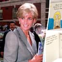 Princess Diana's adult humour greetings cards featuring sexual innuendos she sent to the King of Greece