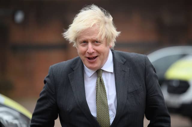 Boris Johnson used his New Year’s message to praise the Covid vaccine rollout (Photo: Getty Images)