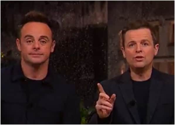 I’m A Celebrity hosts Ant and Dec continued their tradition of mocking the Prime Minister (ITV / I'm A Celeb)