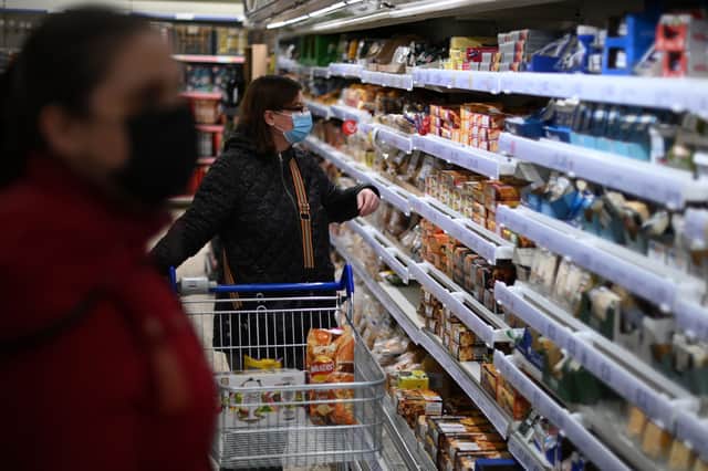 Shoppers at Tesco's High Holborn store do not have to leave via a check-out (image: AFP/Getty Images)