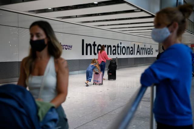 Number of ‘red list’ countries for international travel set to be slashed this week (Photo by Hollie Adams/Getty Images)