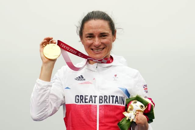 Dame Sarah has equalled Great Britain’s record for Paralympic gold medals (Photo: Getty Images)