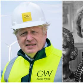 Johnson has been branded as 'deeply insensitive' for his comments praising Thatcher (Photo: Jane Barlow/Hilaria McCarthy/Daily Express/Hulton Archive/Getty Images)
