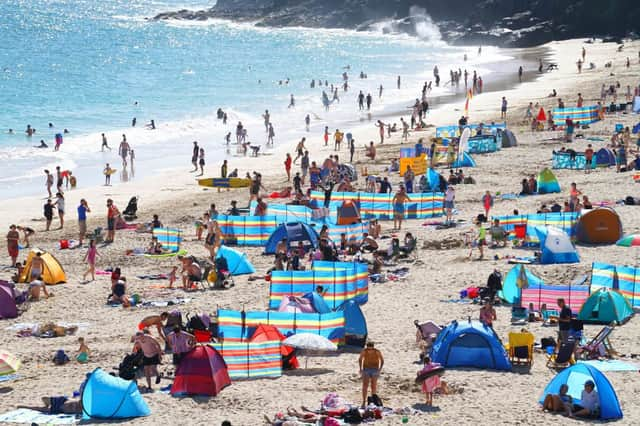 Devon and Cornwall Police has said that “most” parts of South West England are on amber wildfire alert (Photo: Getty Images)