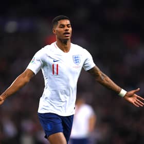 England star Marcus Rashford has hit out at The Spectator magazine. (Photo by Laurence Griffiths/Getty Images)