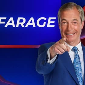 Farage is to join GB news as a presenter (Picture: GB News)