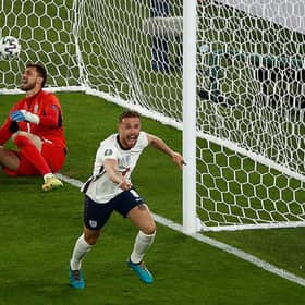 England has reached the Euro 2020 semi-finals after winning 4-0 against Ukraine in the quarter-finals (Photo: ALESSANDRO GAROFALO/POOL/AFP via Getty Images)