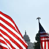 US flags are flown all over America, as people celebrate Independence Day on July 4 (Picture: Getty Images)