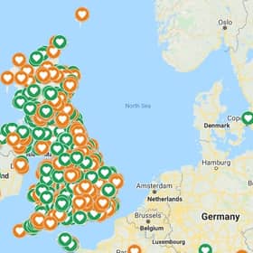 HeartSafe has a map of the UK's publicly available defibrillators (HeartSafe)