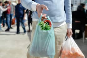 The cost of a single-use carrier bag has now increased from 5p to 10p for all businesses in England (Photo: Shutterstock)