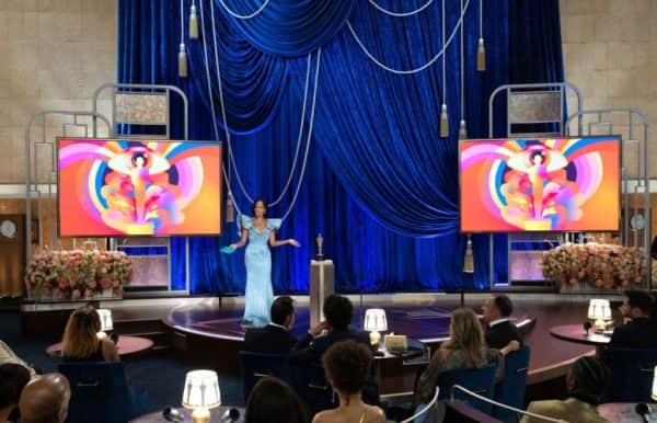 Prizes were mainly handed out at Union Station in Los Angeles, where attendance was limited to 170 people (Photo: Todd Wawrychuk/A.M.P.A.S. via Getty Images)