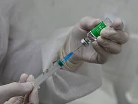 Under-30s will be offered alternative to Astrazeneca over 'very rare' blood clot concern (Photo by GENYA SAVILOV/AFP via Getty Images)