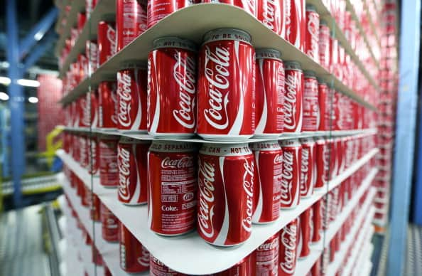 Workers at the Coca Cola plant in Wakefield are set to go on strike for 14 days in June.  (Photographer: Chris Ratcliffe/Bloomberg via Getty Images)