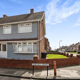 A three-bedroom home has gone up for sale with an interesting feature - a wall with a huge Peaky Blinders mural. 