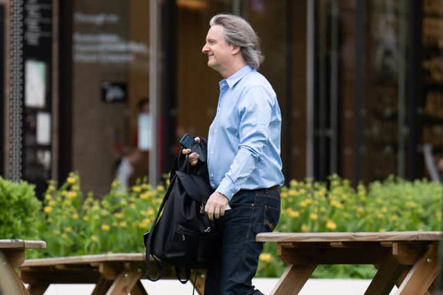 This Morning editor Martin Frizell arriving at Television Centre in White City, London, on Monday June 5. (Photo: James Manning/PA Wire)