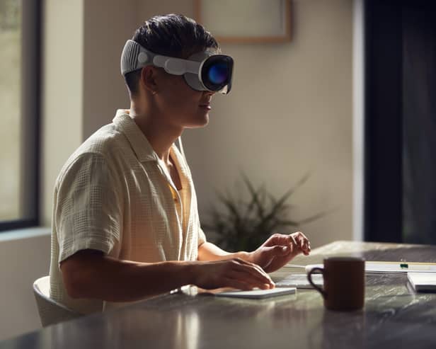 Apple have announced their mixed-reality headset, the Apple Vision Pro