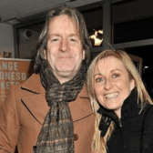 Martin Frizell, pictured with his wife Fiona Phillips. (Credit: Getty Images)