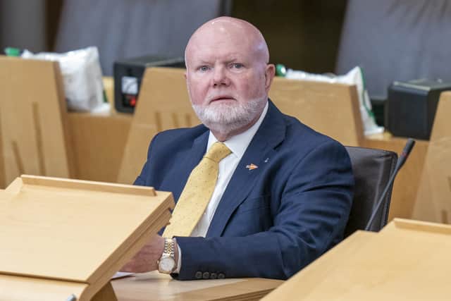 Colin Beattie resigned from his role as SNP Treasurer following his arrest in connection with the police investigation into the party’s finances.