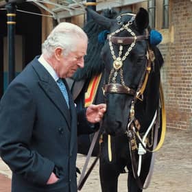 King Charles has decided to ride in Trooping the Colour, the first time in 30 years (Pic:Getty)