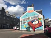 Ciaran Glöbel, who helped create the “Super Scurry” mural on Willowbank Road, returns for Nuart Aberdeen 2026. 
