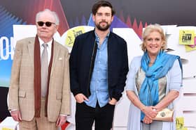 Michael Whitehall, Jack Whitehall, and Hilary Whitehall (Photo by Jeff Spicer/Getty Images for BFI)
