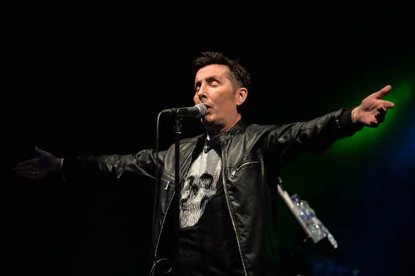 Christy Dignam, lead singer of Aslan, performed during the Bulmer’s Evening Meeting in Leopardstown (Photo By Cody Glenn/Sportsfile via Getty Images)