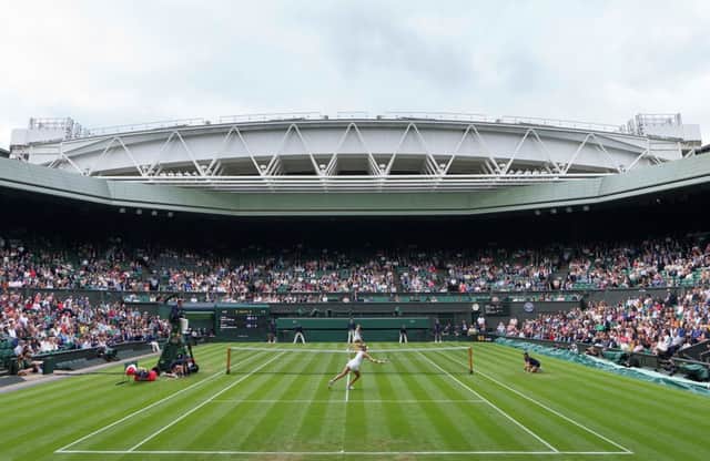 Wimbledon is on this year from Monday July 3 to Sunday July 16.