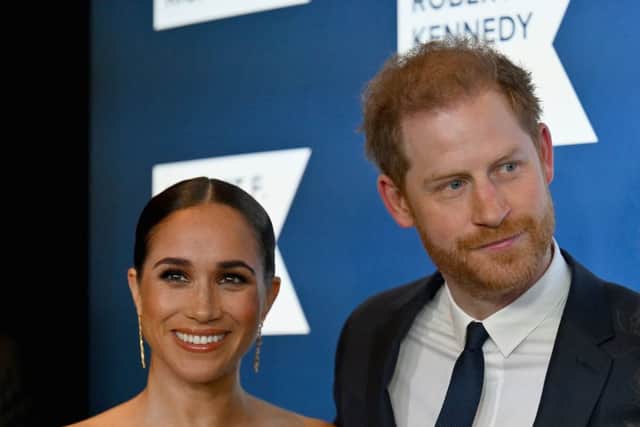 Prince Harry, Duke of Sussex, and Meghan, Duchess of Sussex. Image: Getty