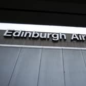 A Delta flight from Edinburgh to New York was cancelled after a 61-year-old crew member was arrested. (Photo credit should read Derek Blair/AFP via Getty Images)