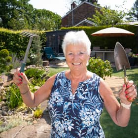 Karen Brooke, of Cheshire, has turned her overgrown garden into a botanical haven on the cheap.