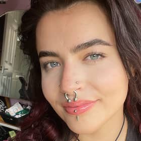 Frances Simmonds-Mead (pictured) booked tickets to the rock event for her and her partner Oliver last November - but was left devastated after what came next.