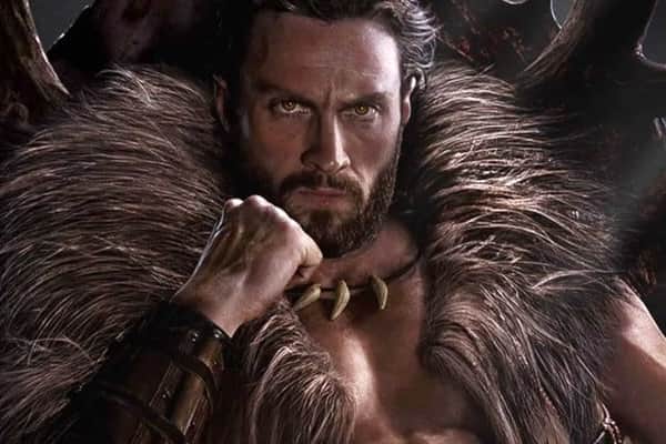 Aaron Taylor-Johnson stars in upcoming Sony film Kraven the Hunter