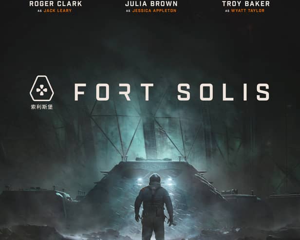 Fort Solis is an upcoming sci-fi thriller game which stars Roger Clark, Troy Baker and Julia Brown. Image: Dear Villagers/Fallen Leaf