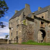 Midhope Castle is a 15th-century tower house located in the Abercorn hamlet on the Hopetoun estate; 4 km west of South Queensferry. In 1678, the property was acquired by John Hope who made it a part of the Hopetoun Estate and grounds. The castle has also been popularised as “Lallybroch” as it appears in Outlander as the Frasers’ home.