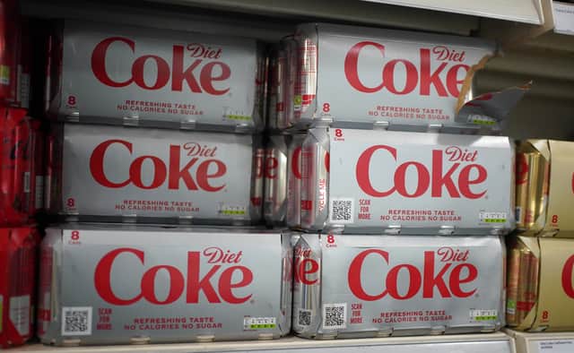 Diet Coke is just one of the popular products that contains aspartame.