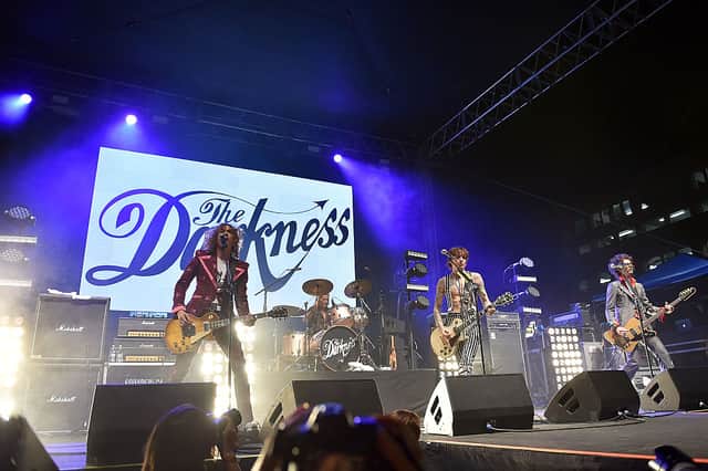 The Darkness are heading to Glasgow this December. Cr: Getty Images