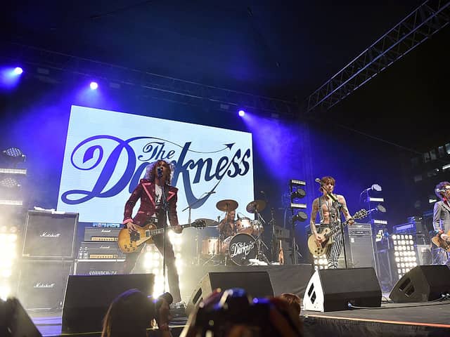 The Darkness are heading to Glasgow this December. Cr: Getty Images