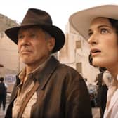 Harrison Ford and Phoebe Waller-Bridge star in Indiana Jones and the Dial of Destiny.