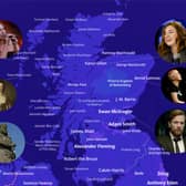 This interactive map highlights the ‘most notable’ names according to their place of birth around the globe. We decided to use it to check out Scotland’s famous faces.