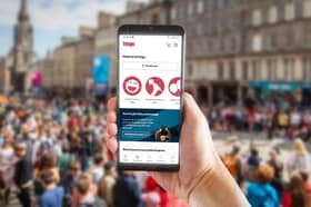 The official EdFringe app launched last year - here are all of the features and functionality. Image: David Monteith-Hodge