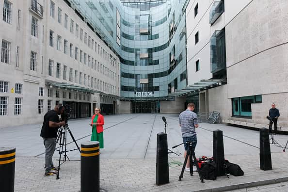 The BBC has released its timeline confirming that the allegations were not put to the top presents for seven weeks. (Photo credit should read Matthew Chattle/Future Publishing via Getty Images)