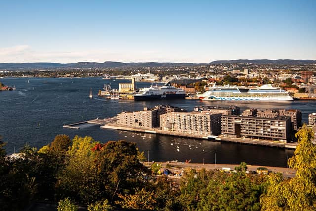 Oslo is the capital city of Norway. In terms of air travel, it is closer to Orkney than the capital of England; London.