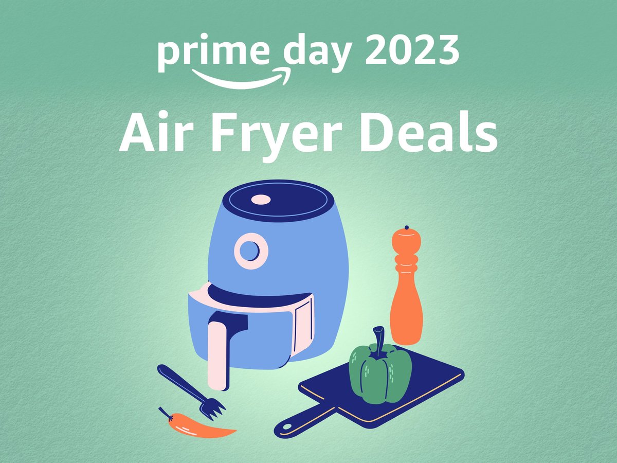 Air fryers on sale for half-price and under £50 on Prime Day only