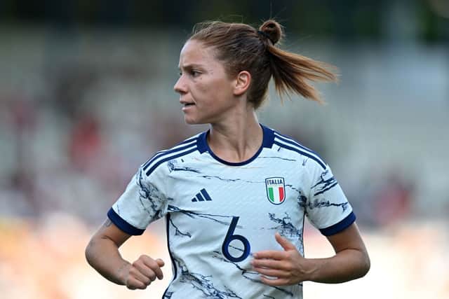 Manuela Giugliano is the creative hub of the Italian national team.